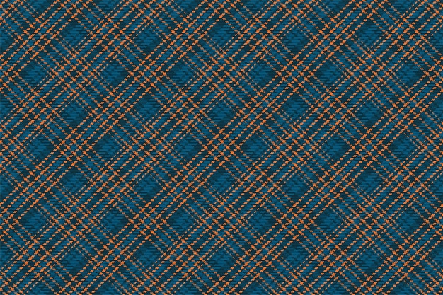 Seamless pattern of scottish tartan plaid. Repeatable background with check fabric texture.  