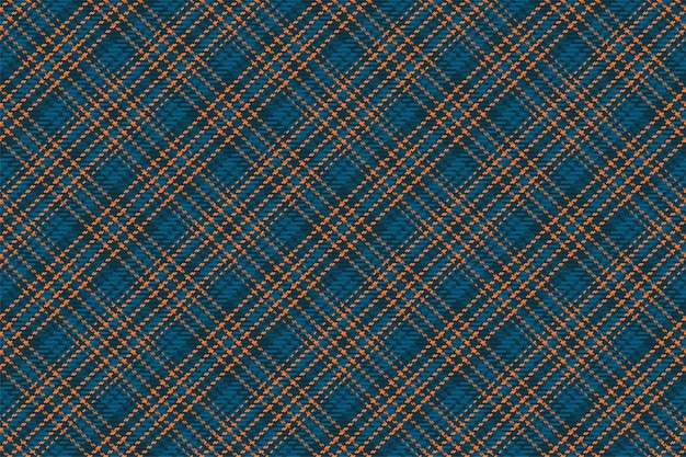 Seamless pattern of scottish tartan plaid. Repeatable background with check fabric texture.  