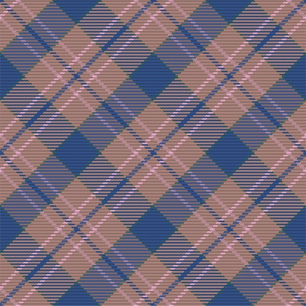 Seamless pattern of scottish tartan plaid. Repeatable background with check fabric texture. 