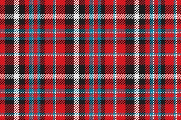 Vector seamless pattern of scottish tartan plaid