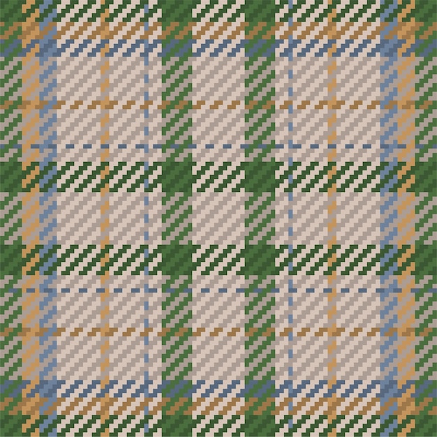 Seamless pattern of scottish tartan plaid