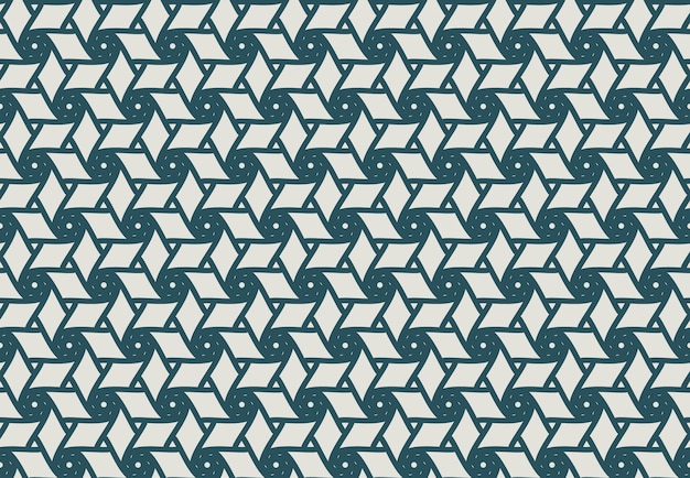 Seamless pattern and simple pastel clothing fashion. frabric Taupe BG and Teal-Blue colors.