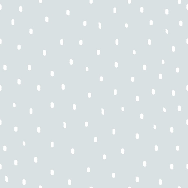 Seamless pattern simple white dot at blue background design for scrapbooking decoration cards pa