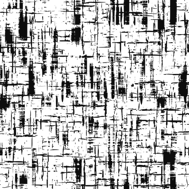 Vector seamless pattern vector background in grunge