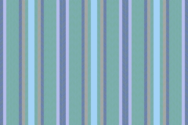 Seamless pattern vector of stripe texture background with a textile lines fabric vertical in blue and green colors