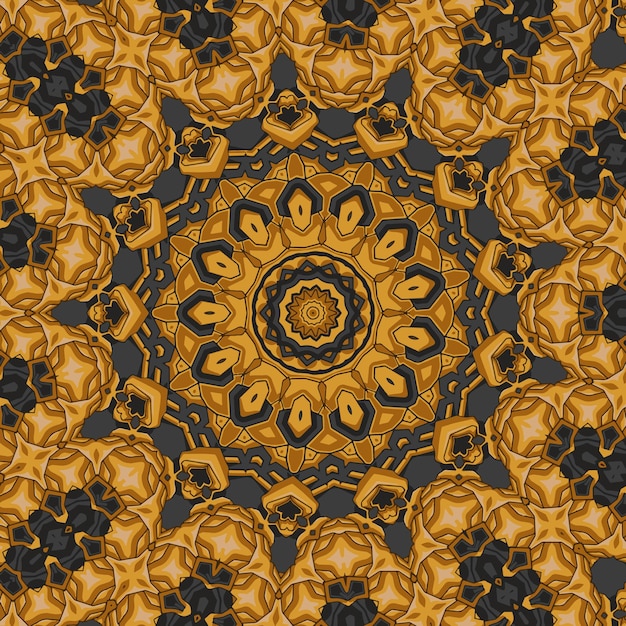 シームレス パターン ヴィンテージの装飾的な要素 手描きの背景 イスラム アラビア語 インド オスマン モチーフ