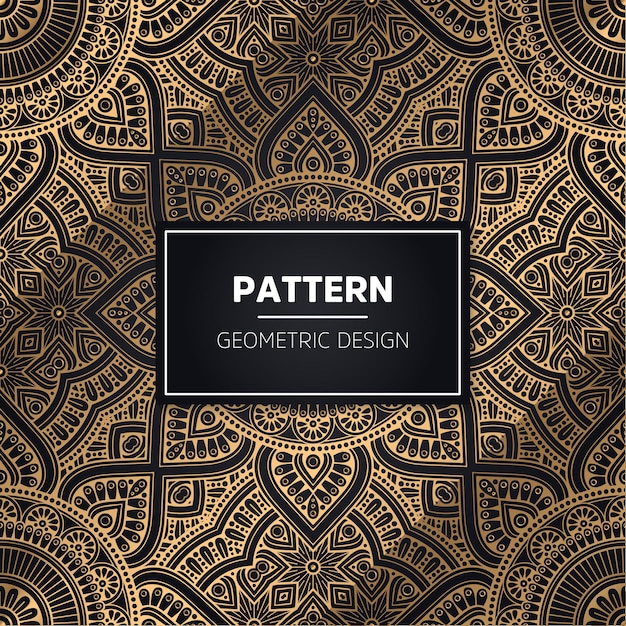 Seamless pattern. elementi decorativi vintage. sfondo disegnato a mano