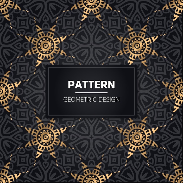 Seamless pattern. elementi decorativi vintage. sfondo disegnato a mano