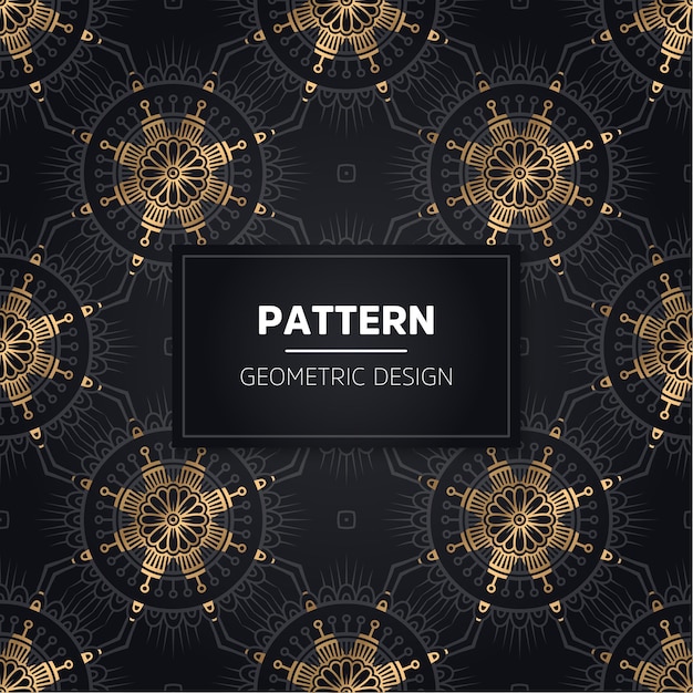 Seamless pattern. elementi decorativi vintage. sfondo disegnato a mano