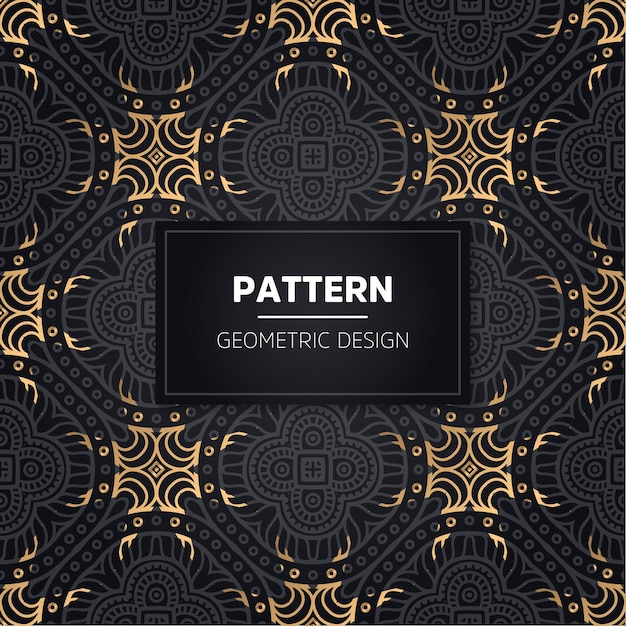 Seamless pattern. elementi decorativi vintage. sfondo disegnato a mano