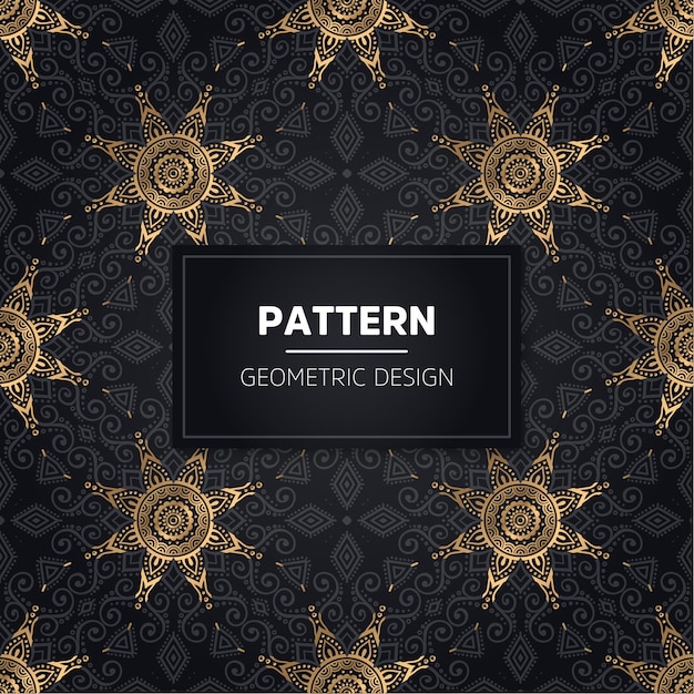 Seamless pattern. elementi decorativi vintage. sfondo disegnato a mano