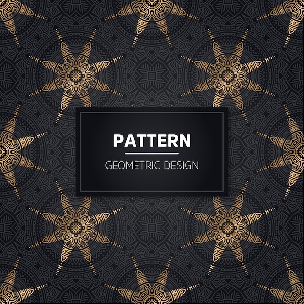 Seamless pattern. elementi decorativi vintage. sfondo disegnato a mano