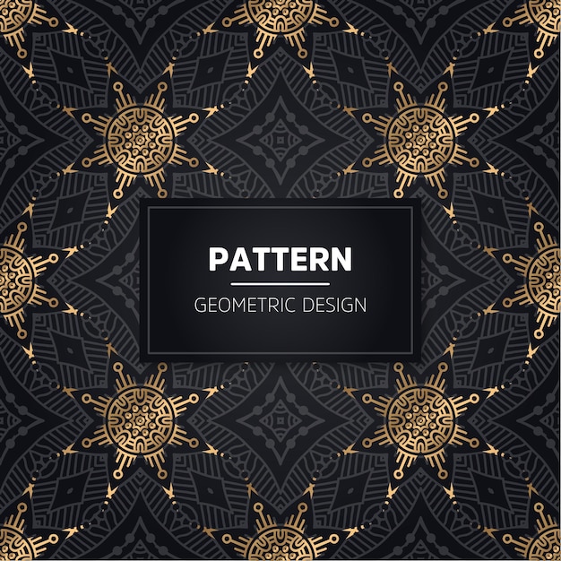 Seamless pattern. elementi decorativi vintage. sfondo disegnato a mano
