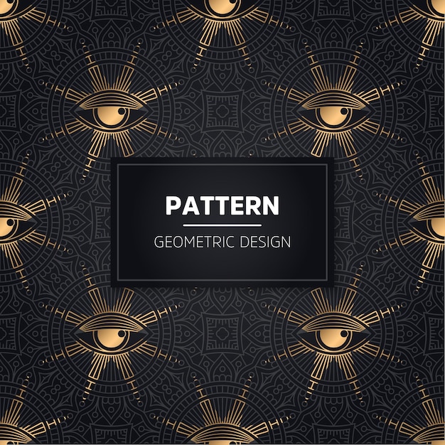 Seamless pattern. Vintage decorative elements. Hand drawn background