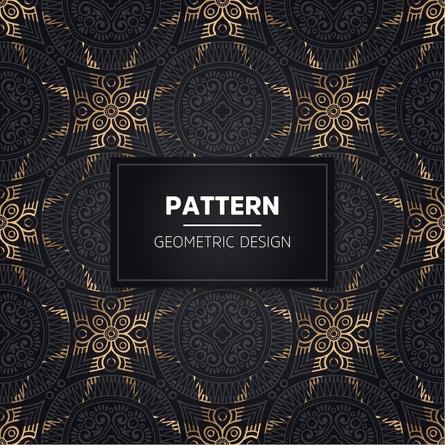 Seamless pattern. elementi decorativi vintage. sfondo disegnato a mano