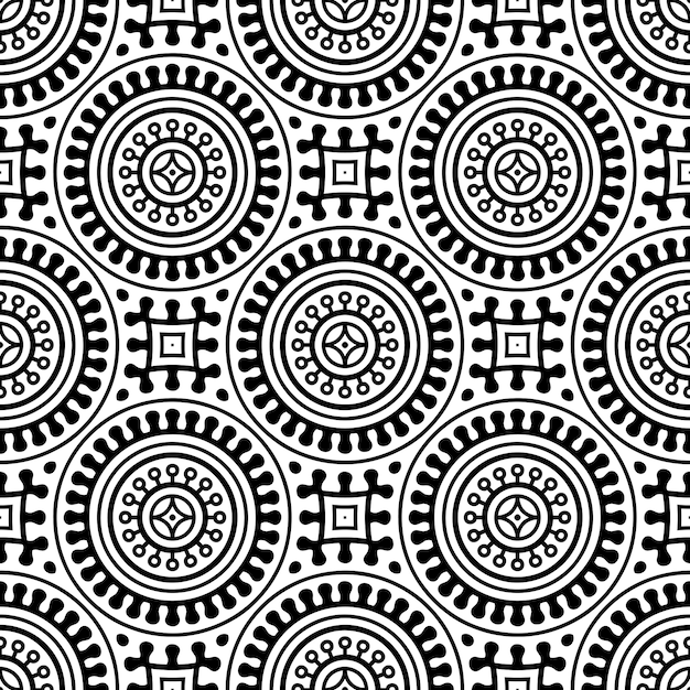 Seamless pattern. vintage decorative elements pattern