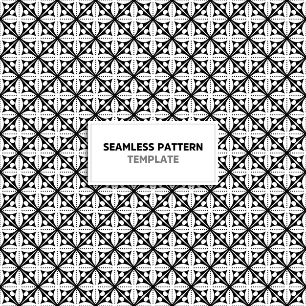 Seamless pattern. modello di elementi decorativi vintage