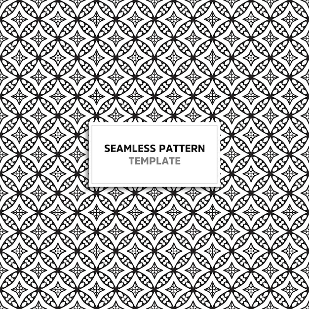 Seamless pattern. modello di elementi decorativi vintage