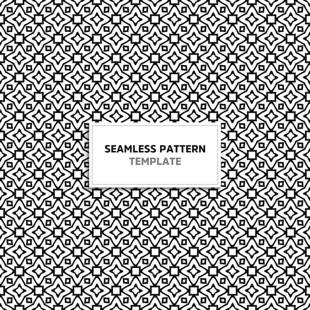 Seamless pattern. modello di elementi decorativi vintage