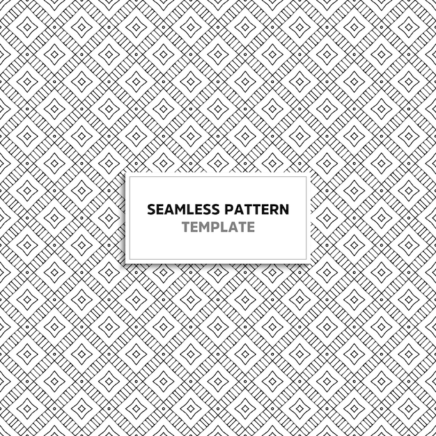 Seamless pattern. Vintage decorative elements template