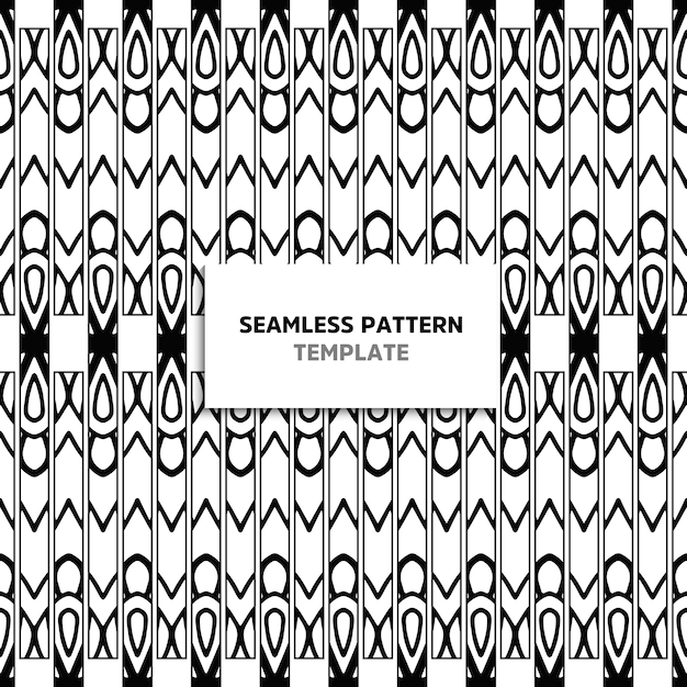 Seamless pattern. modello di elementi decorativi vintage