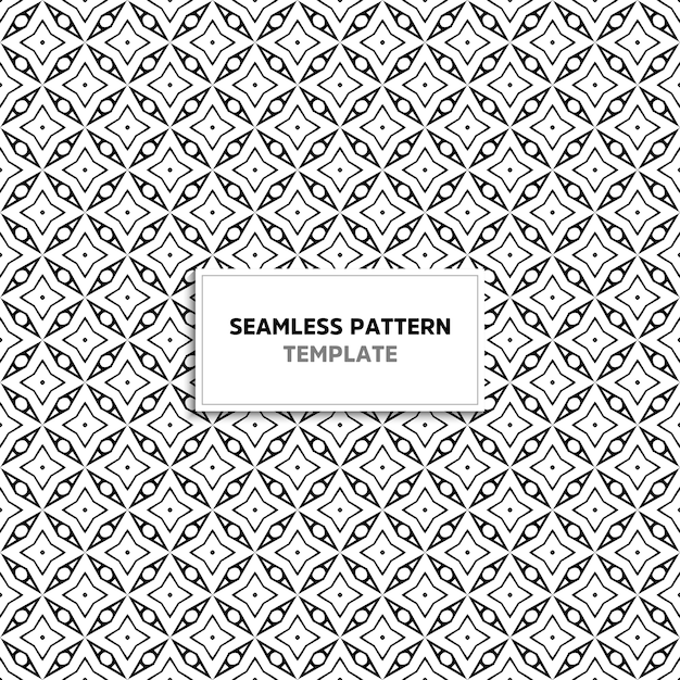 Seamless pattern. Vintage decorative elements template