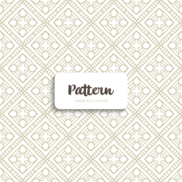 Seamless pattern. Vintage decorative elements