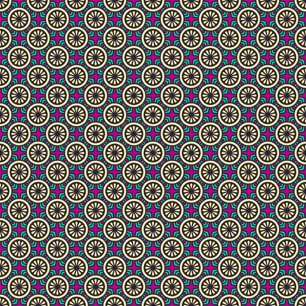 Seamless pattern. Vintage decorative elements