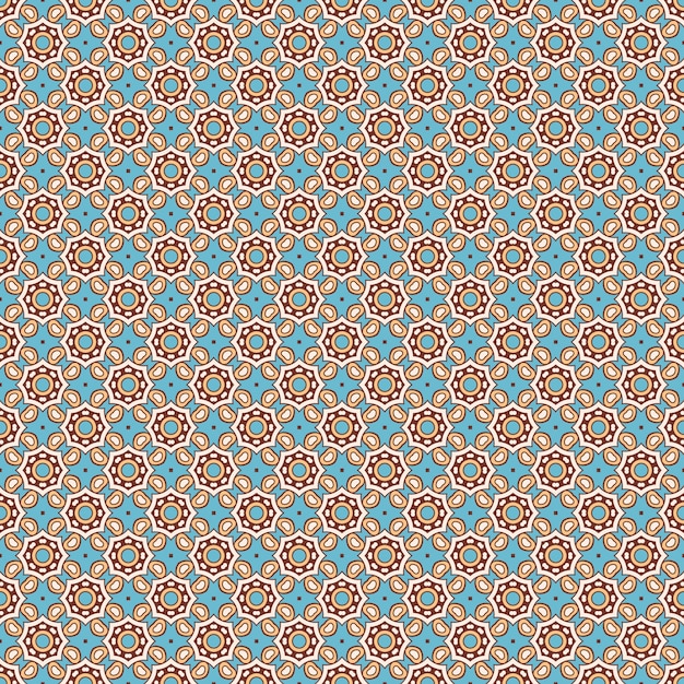 Seamless pattern. Vintage decorative elements