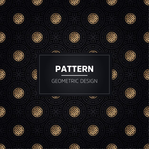 seamless pattern. vintage decorative golden ornamental.