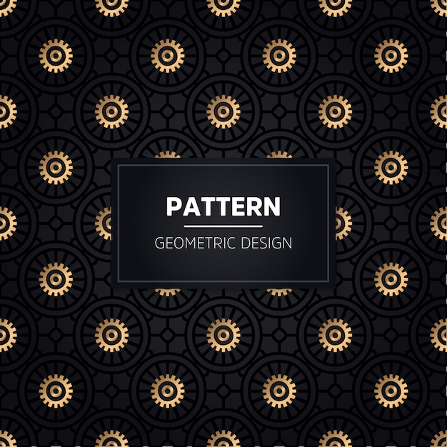 seamless pattern. vintage decorative golden ornamental.