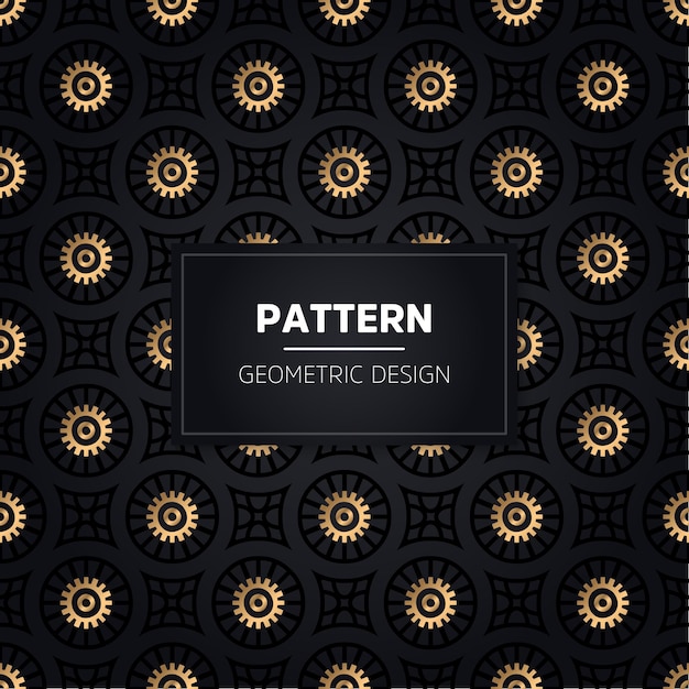 Seamless pattern. vintage decorative golden ornamental.