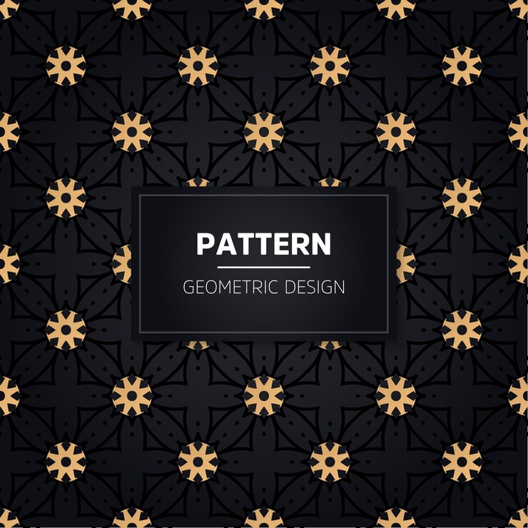 Vector seamless pattern. vintage decorative golden ornamental.