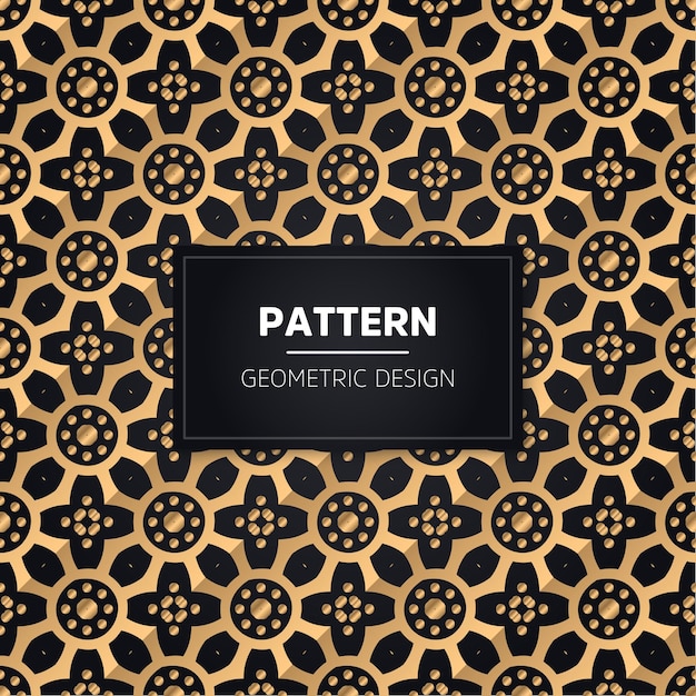 Seamless pattern. vintage decorative golden ornamental.