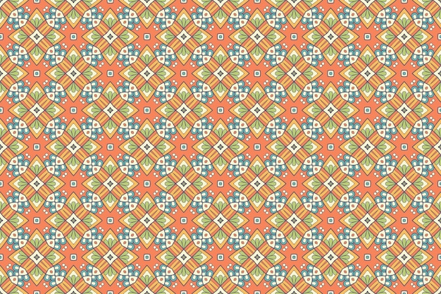 Seamless pattern. vintage decorative tiles.