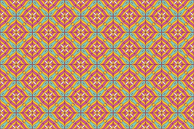 Seamless pattern. Vintage decorative tiles.