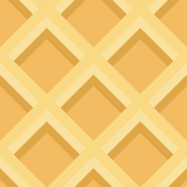 Seamless pattern waffle texture