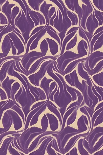 Вектор Бесперебойный рисунок с абстрактными фиолетовыми цветами векторная иллюстрация для вашего дизайна