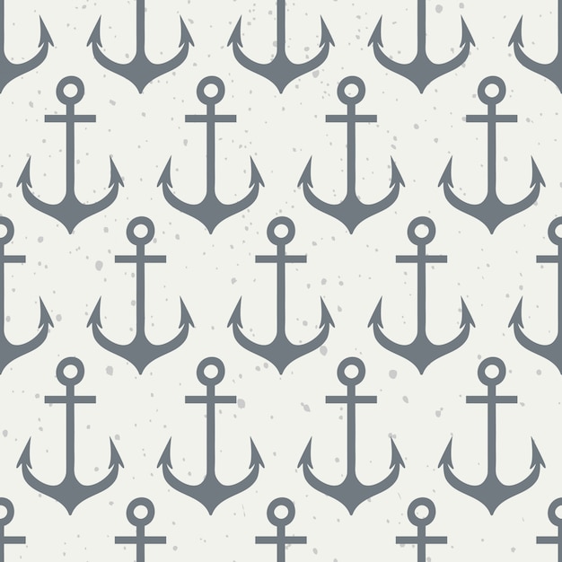 Seamless pattern with anchors