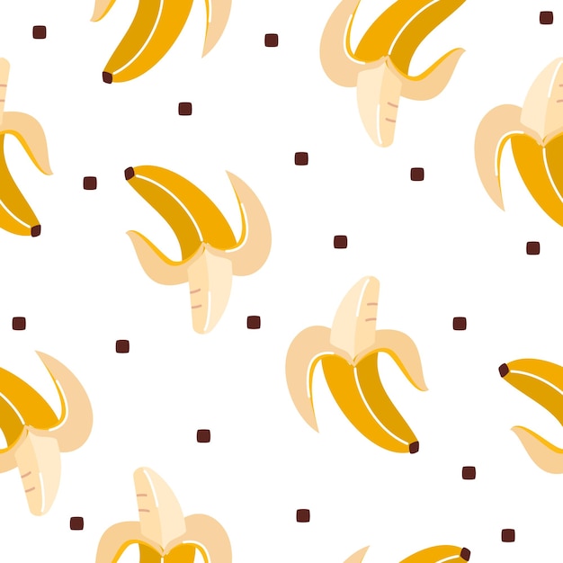 seamless pattern with bananas