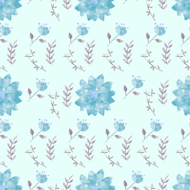 Seamless pattern with beautiful floral