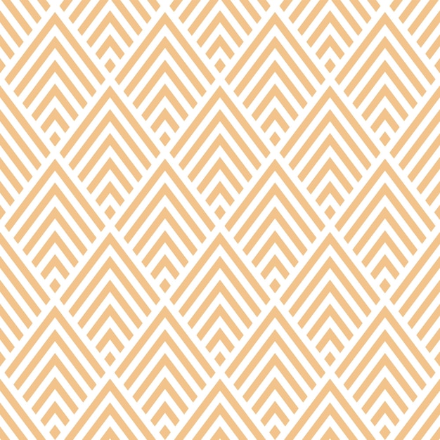 Seamless pattern with beige geometric design