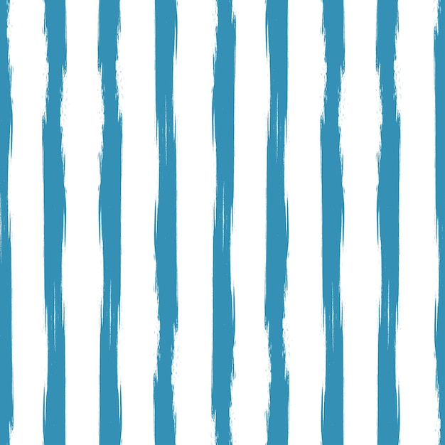 Seamless pattern with blue stripes