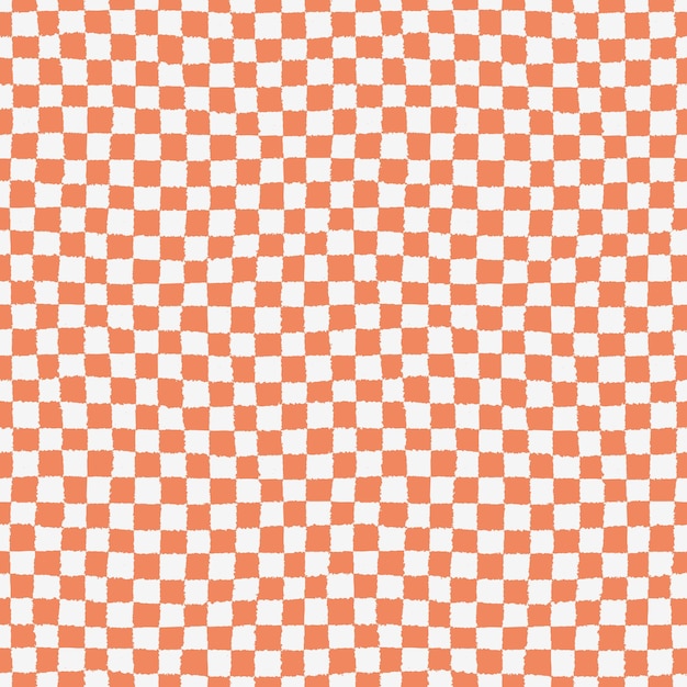 Vector seamless pattern with checkered geometric texture