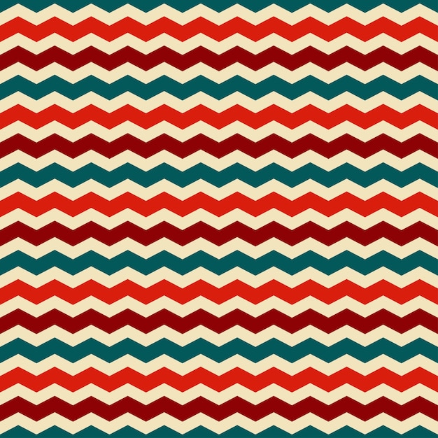 Seamless pattern with colorful chevron