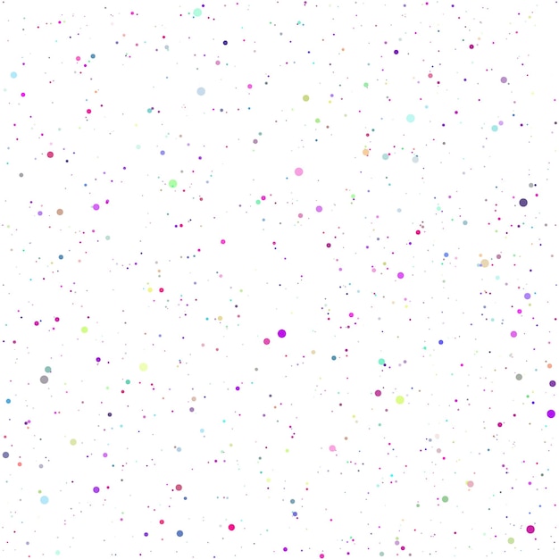 Seamless pattern with colorful dots