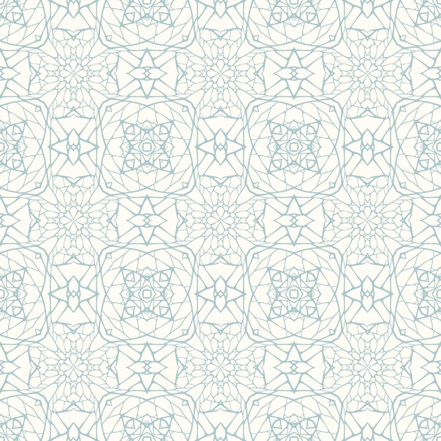 Vector seamless pattern with decorative ornament