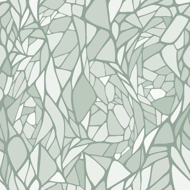 Seamless pattern with doodle ornament