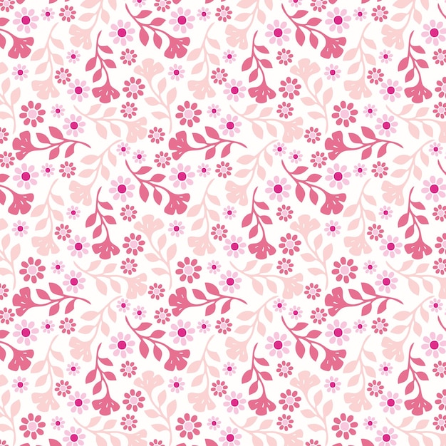 seamless pattern with Floral cuteand color fulstel