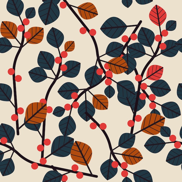 seamless pattern with Floral cuteand color fulstel